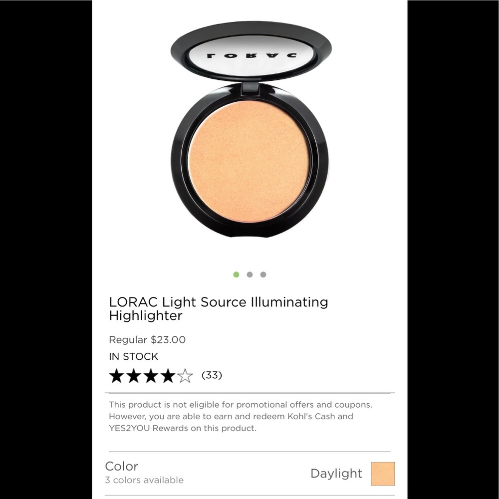 Lorac highlighter